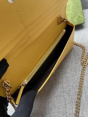 Gucci Bags 1:1 WL676155黄 19X10X4