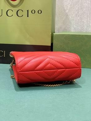 Gucci Bags 1:1 699756 14X23X4.5cm DF 4colour