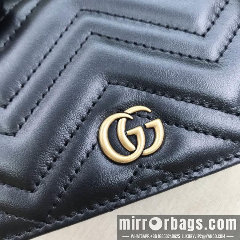 Gucci Bags 1:1 466492 11X9X3cm YG 3colour