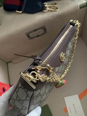 Gucci Bags 1:1 GG 735132啡色 25x15.5x6cm ww