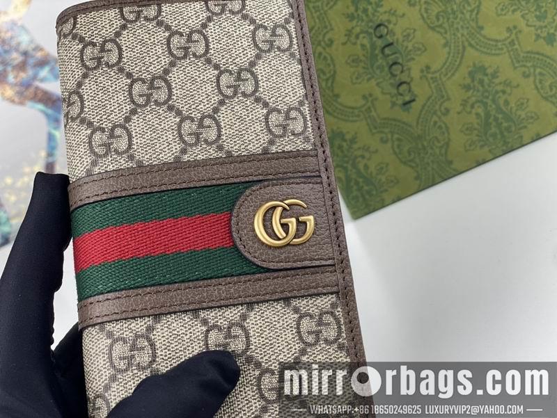 Gucci Bags 1:1 GG 672987咖色 9x17.5cm zy