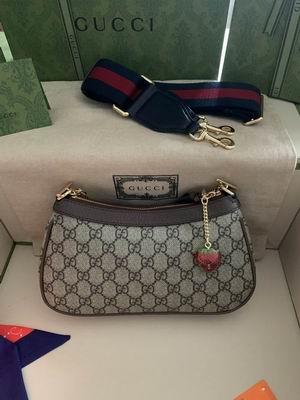 Gucci Bags 1:1 GG 735132啡色 25x15.5x6cm ww