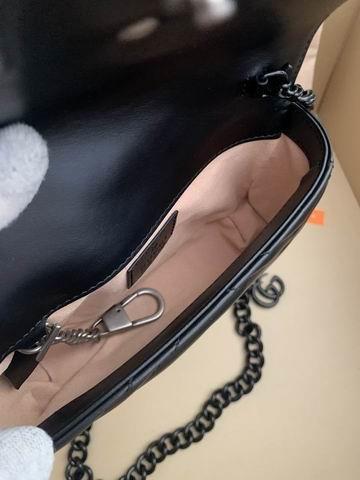 Gucci Bags 1:1 Gucci Marmont 699757 16.5x10.2x5.1cm ww4色