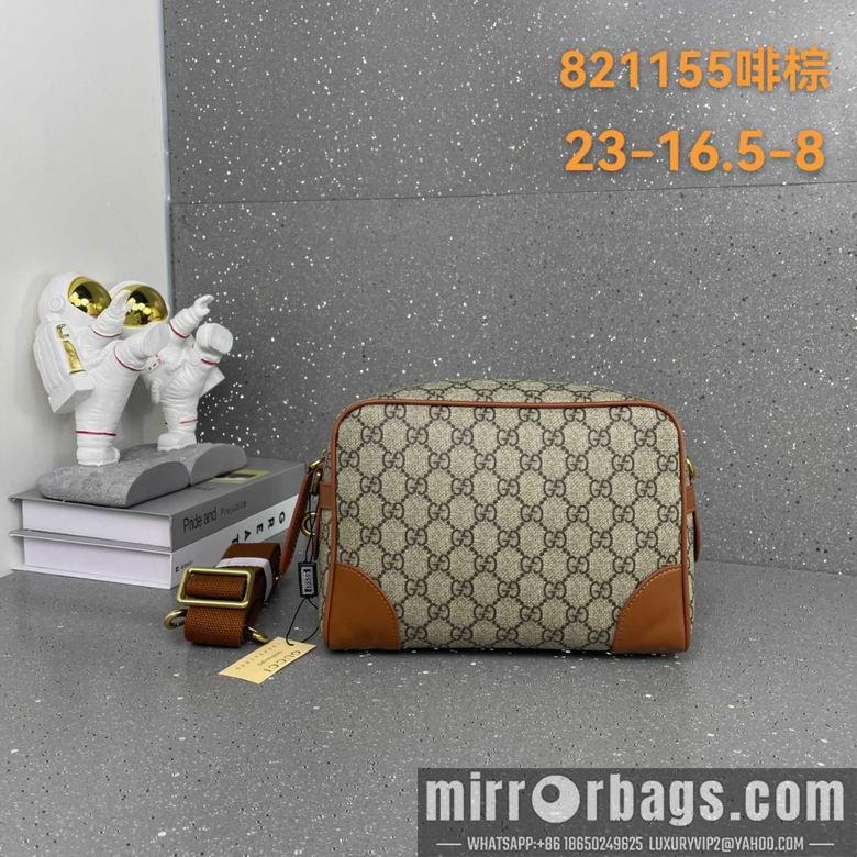 Gucci Bags 1:1 821155 23X16.5X8cm WP 2colour