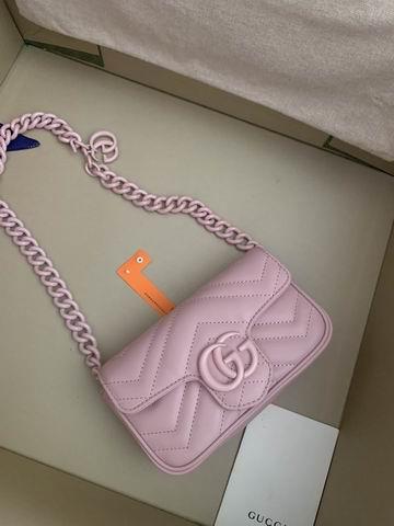 Gucci Bags 1:1 Gucci Marmont 699757 16.5x10.2x5.1cm ww4色