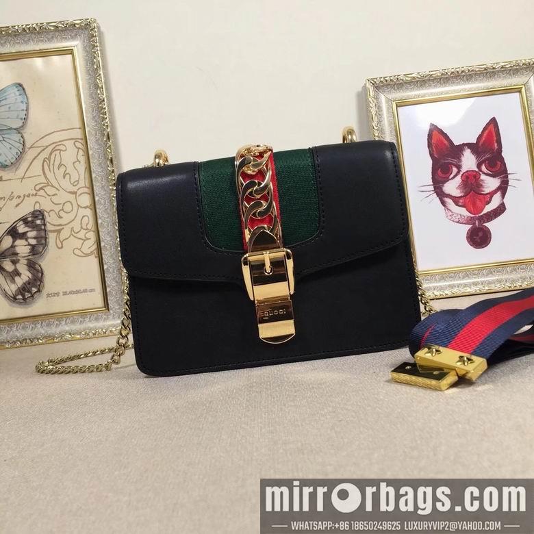 Gucci Bags 1:1 431666 18.5X15X7.5cm DF 2colour