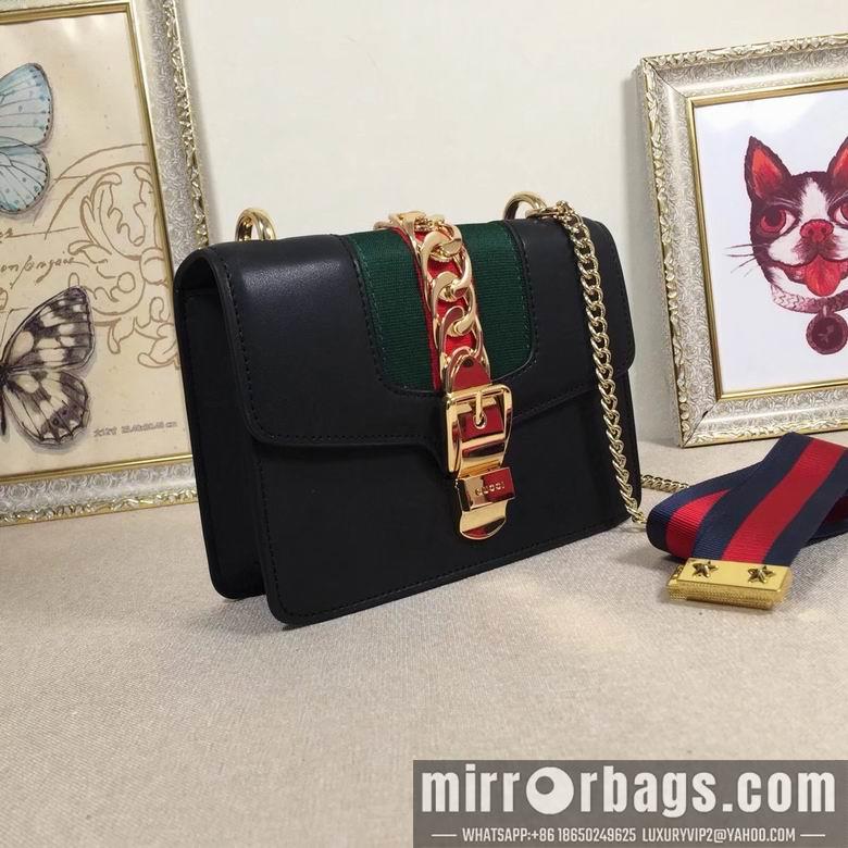 Gucci Bags 1:1 431666 18.5X15X7.5cm DF 2colour
