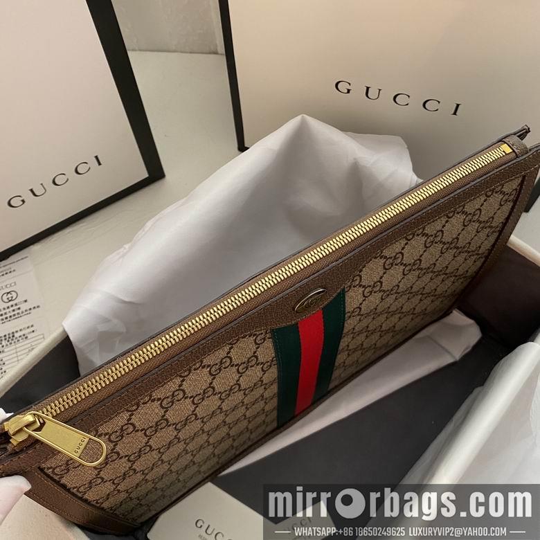 Gucci Bags 1:1 WD523359啡色 34X24X5