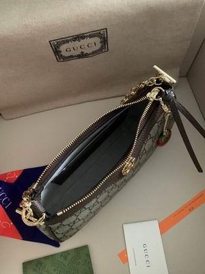 Gucci Bags 1:1 GG 735132啡色 25x15.5x6cm ww