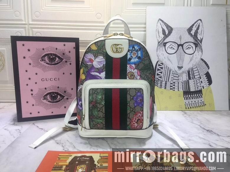 Gucci Bags 1:1 WD547965花草白 22X29X14