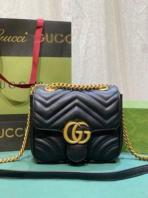 Gucci Bags 1:1 18X15X8cm 022102 DF 4colour