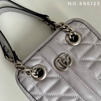 Gucci Bags 1:1 696123 16X19X7cm DF 3colour
