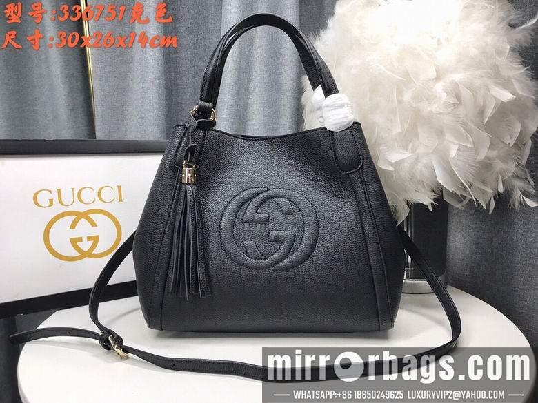 Gucci Bags 1:1 WD336751黑色 30X26X4