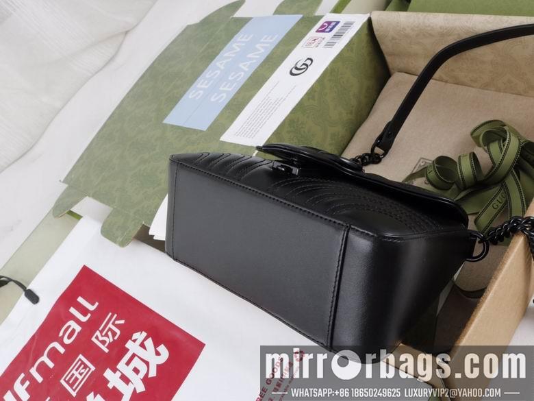 Gucci Bags 1:1 702563 21X15.5X8cm YG 2colour