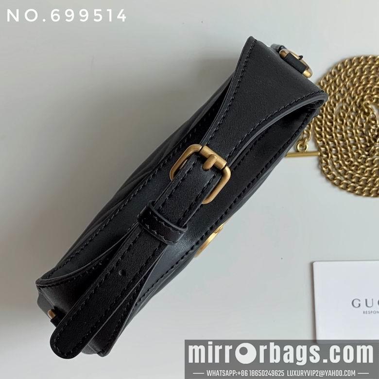 Gucci Bags 1:1 699514 21X11X5cm XMY 4colour