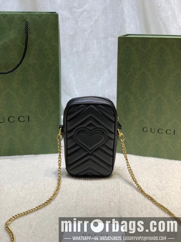 Gucci Bags 1:1 GG Marmont 598597 10.5x17x5cm df02