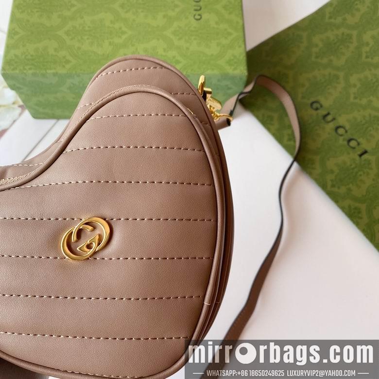 Gucci Bags 1:1 751628 20X17.5X6.5cm YG 4colour