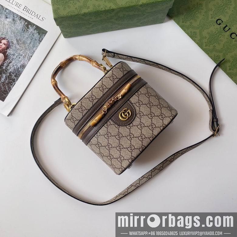 Gucci Bags 1:1 760200 15.5X13.5X4cm YG 2colour