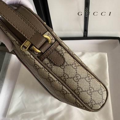 Gucci Bags 1:1 WD547926啡胶 23X24X5.5