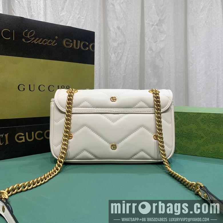 Gucci Bags 1:1 443497 26X15X7cm DF 2colour