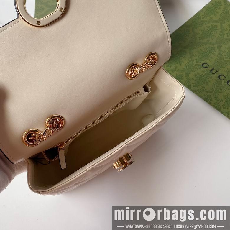 Gucci Bags 1:1 740834 25X19.5X8cm YG 3colour