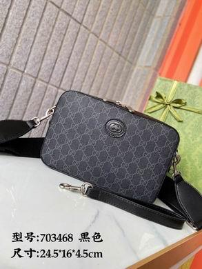 Gucci Bags 1:1 703468 24.5X16X4.5cm XM 3colour