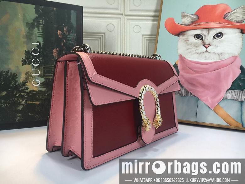 Gucci Bags 1:1 WD400249红粉 28X18X9