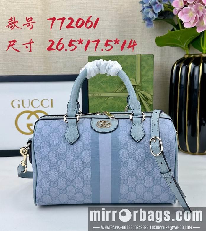 Gucci Bags 1:1 772061 26.5X17.5X14cm DF 2colour