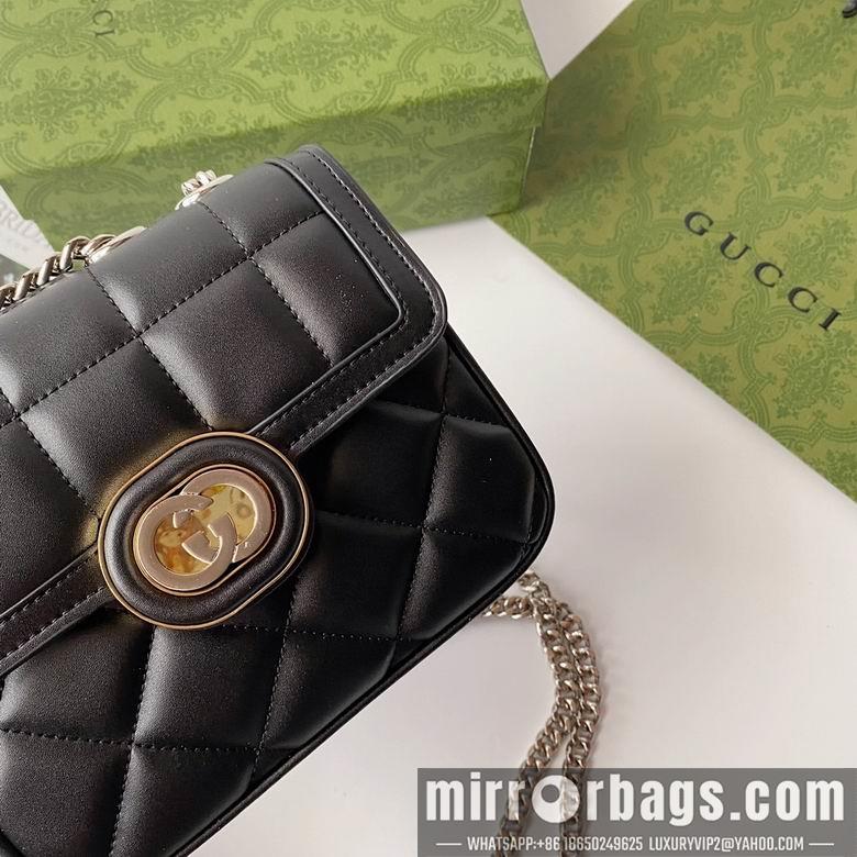 Gucci Bags 1:1 741457 18X14.5X8cm YG 4colour