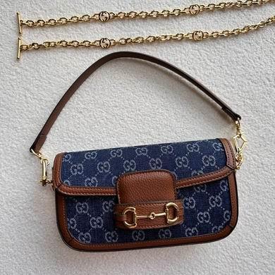 Gucci Bags 1:1 735178 24X13.5X7.5cm DF 3colour