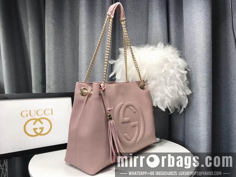Gucci Bags 1:1 WD308982裸粉 38X27X14