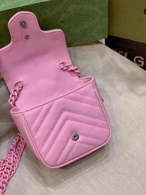Gucci Bags 1:1 739599 12X12.5X7cm DF 4colour