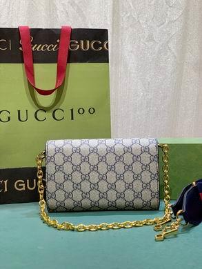 Gucci Bags 1:1 724713 20X12X5.5cm DF 2colour