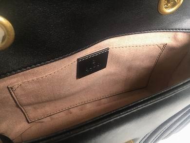 Gucci Bags 1:1 446744 23X14X6cm DF 2colour