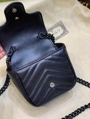 Gucci Bags 1:1 739599 12X12.5X7cm DF 4colour