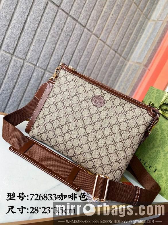 Gucci Bags 1:1 726833 28X23X3.5cm XM 2colour