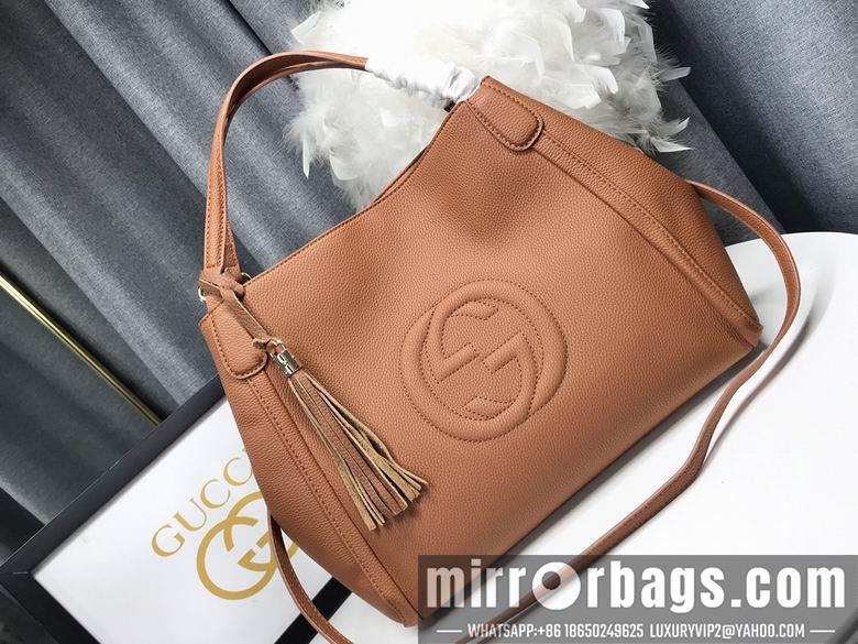Gucci Bags 1:1 WD282309棕色 35X29X16
