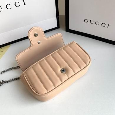 Gucci Bags 1:1 476433 16.5X10.2X5.1cm DF 4colour