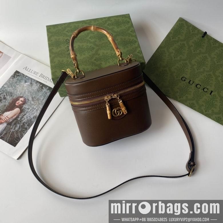 Gucci Bags 1:1 760200 15.5X13.5X4cm YG 2colour