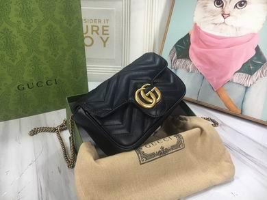 Gucci Bags 1:1 476433 16.5X10X5cm DF 2colour