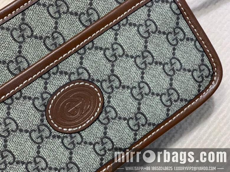 Gucci Bags 1:1 WD658572啡棕 22.5X14X7
