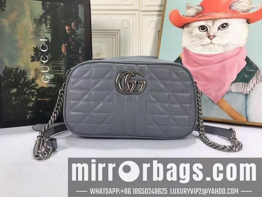 Gucci Bags 1:1 GG Marmont 447632 24x12x7cm df06