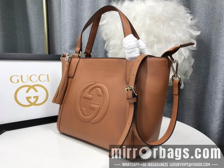 Gucci Bags 1:1 WD369176棕色 26X23X13.5