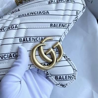 Gucci Bags 1:1 GG Marmont 443497 26x15x7cm df03