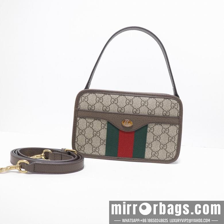 Gucci Bags 1:1 WD598130啡 22X13.5X6.5
