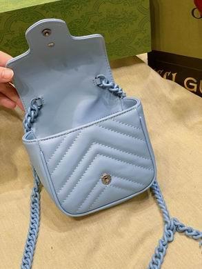 Gucci Bags 1:1 739599 12X12.5X7cm DF 4colour