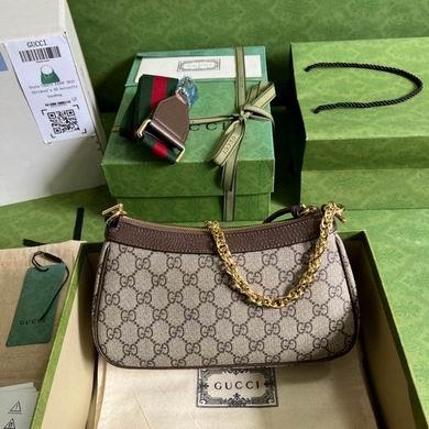Gucci Bags 1:1 735132 25X15.5X6cm YG 3colour