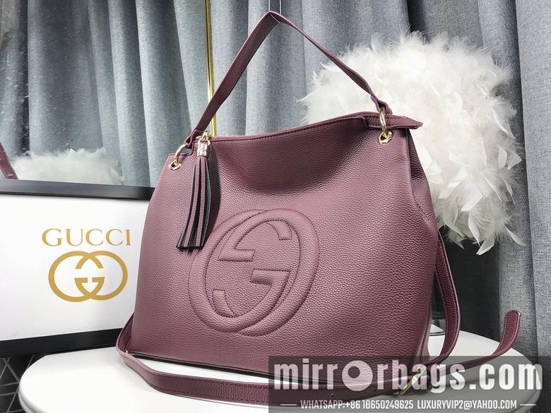 Gucci Bags 1:1 WD408825紫色 35X30X15