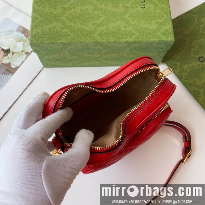 Gucci Bags 1:1 751628 20X17.5X6.5cm YG 4colour
