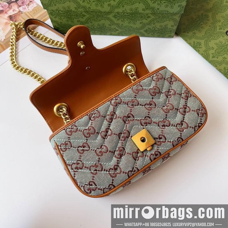 Gucci Bags 1:1 446744 22X13X6cm DF